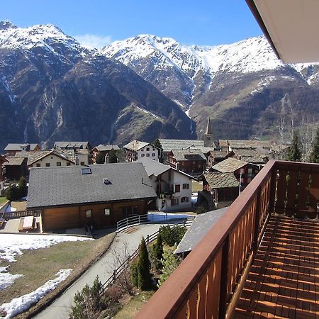 Appartement In 1700M Mit Traumblick Grächen Dış mekan fotoğraf
