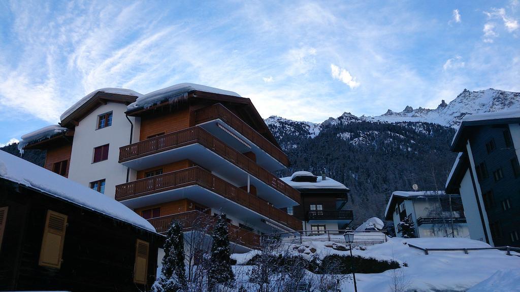 Appartement In 1700M Mit Traumblick Grächen Dış mekan fotoğraf