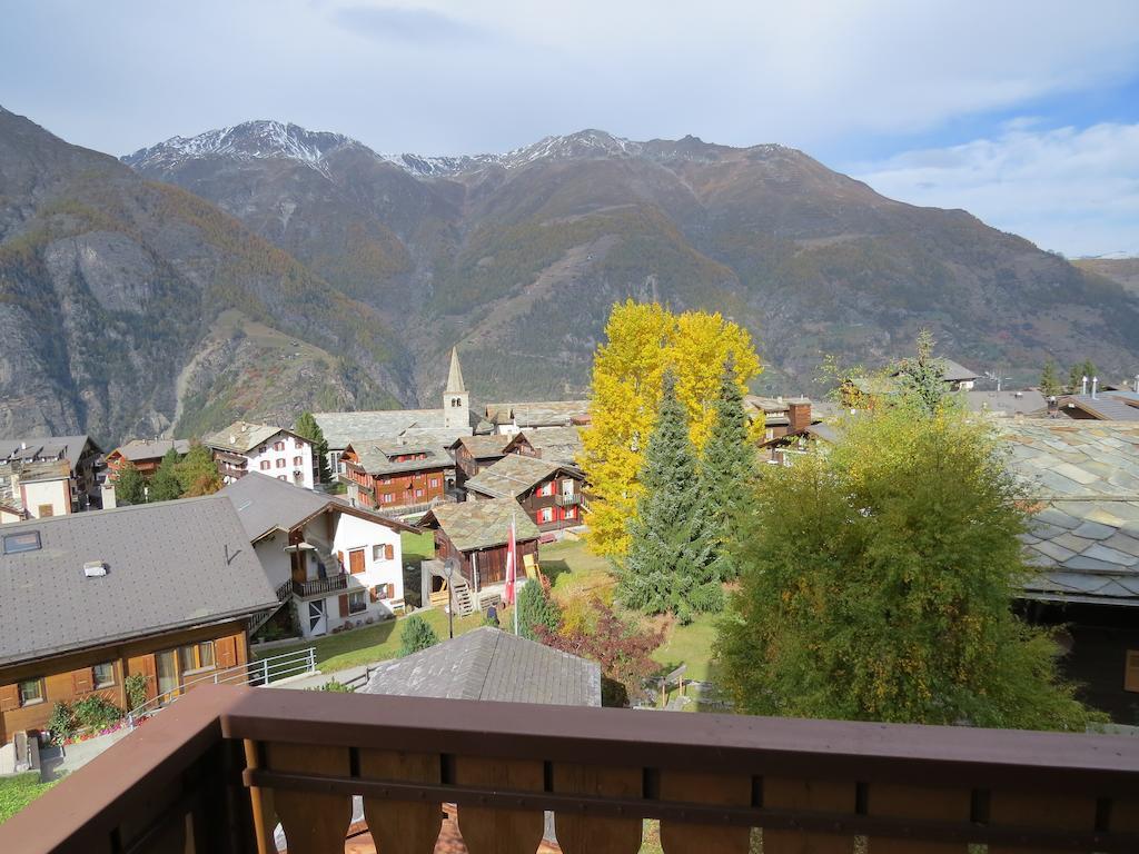 Appartement In 1700M Mit Traumblick Grächen Dış mekan fotoğraf