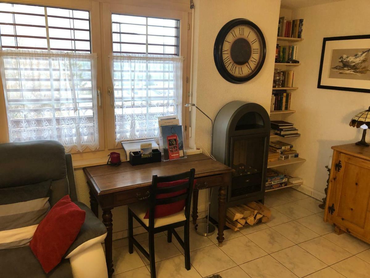 Appartement In 1700M Mit Traumblick Grächen Dış mekan fotoğraf